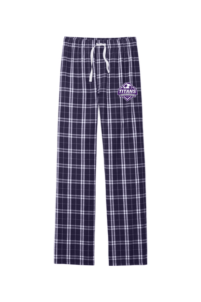 South Garner HS Adult Men's Flannel Plaid Pants Signature Lacrosse