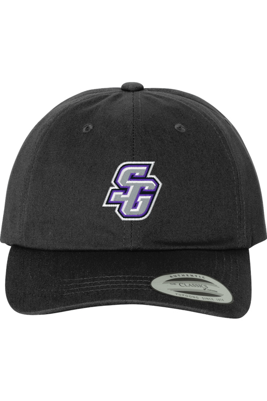 South Garner HS Embroidered Dad Hat Signature Lacrosse