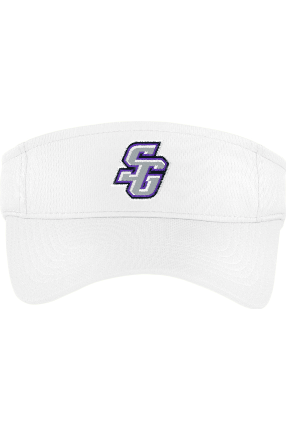 South Garner HS Embroidered Visor Signature Lacrosse