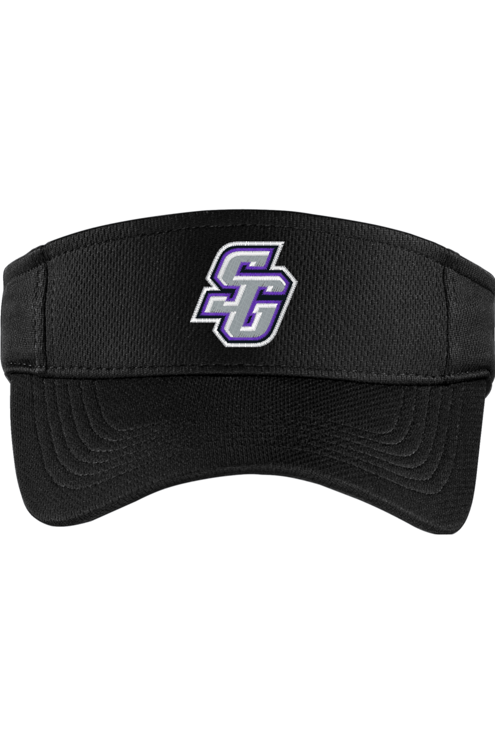 South Garner HS Embroidered Visor Signature Lacrosse