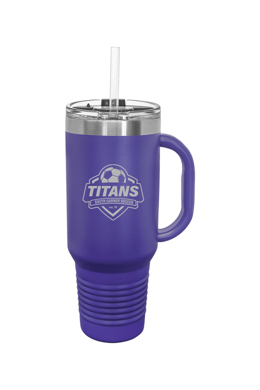 South Garner HS Insulated Travel Mug Signature Lacrosse