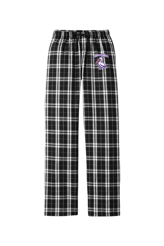 South Texas Lacrosse Adult Women's Flannel Plaid Pants Signature Lacrosse
