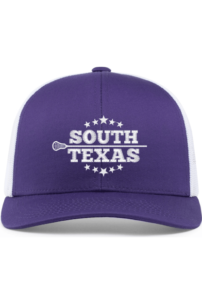South Texas Lacrosse Embroidered Trucker Hat Signature Lacrosse