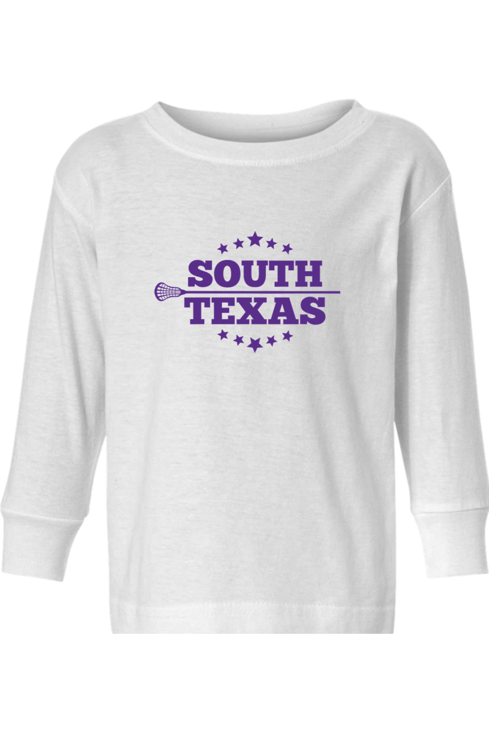 South Texas Lacrosse Toddler Long Sleeve T-Shirt Signature Lacrosse