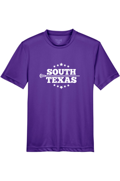 South Texas Lacrosse Youth Athletic T-Shirt Signature Lacrosse