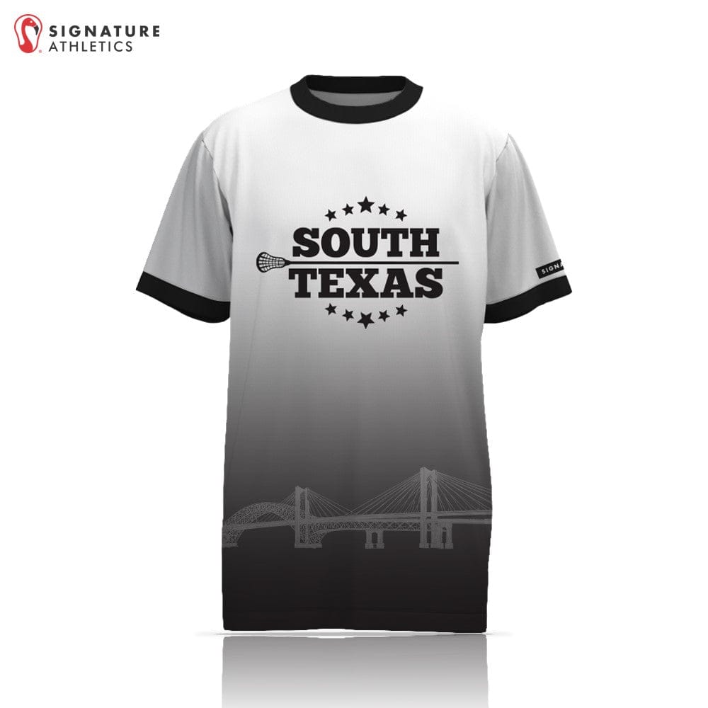 South TX  Men's Player Short Sleeve Tech Tee: South TX Signature Lacrosse