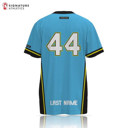 Southern Edge Lacrosse Blue Short Sleeve Tech Tee Signature Lacrosse