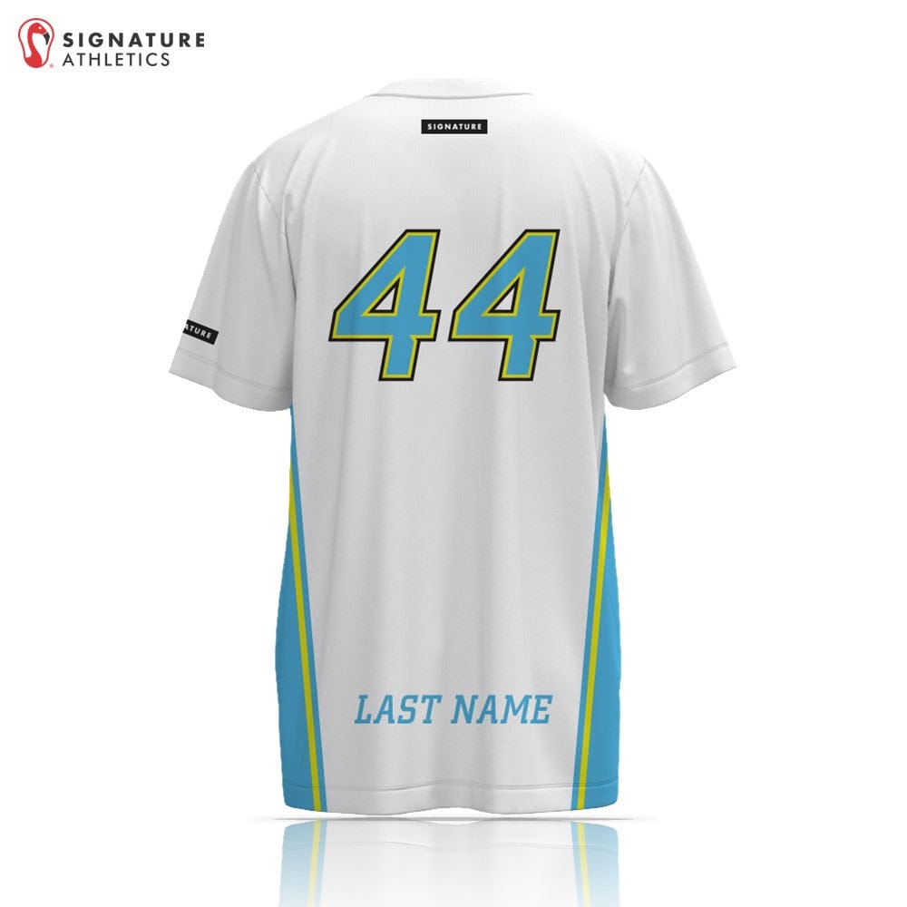 Southern Edge Lacrosse White Short Sleeve Tech Tee Signature Lacrosse