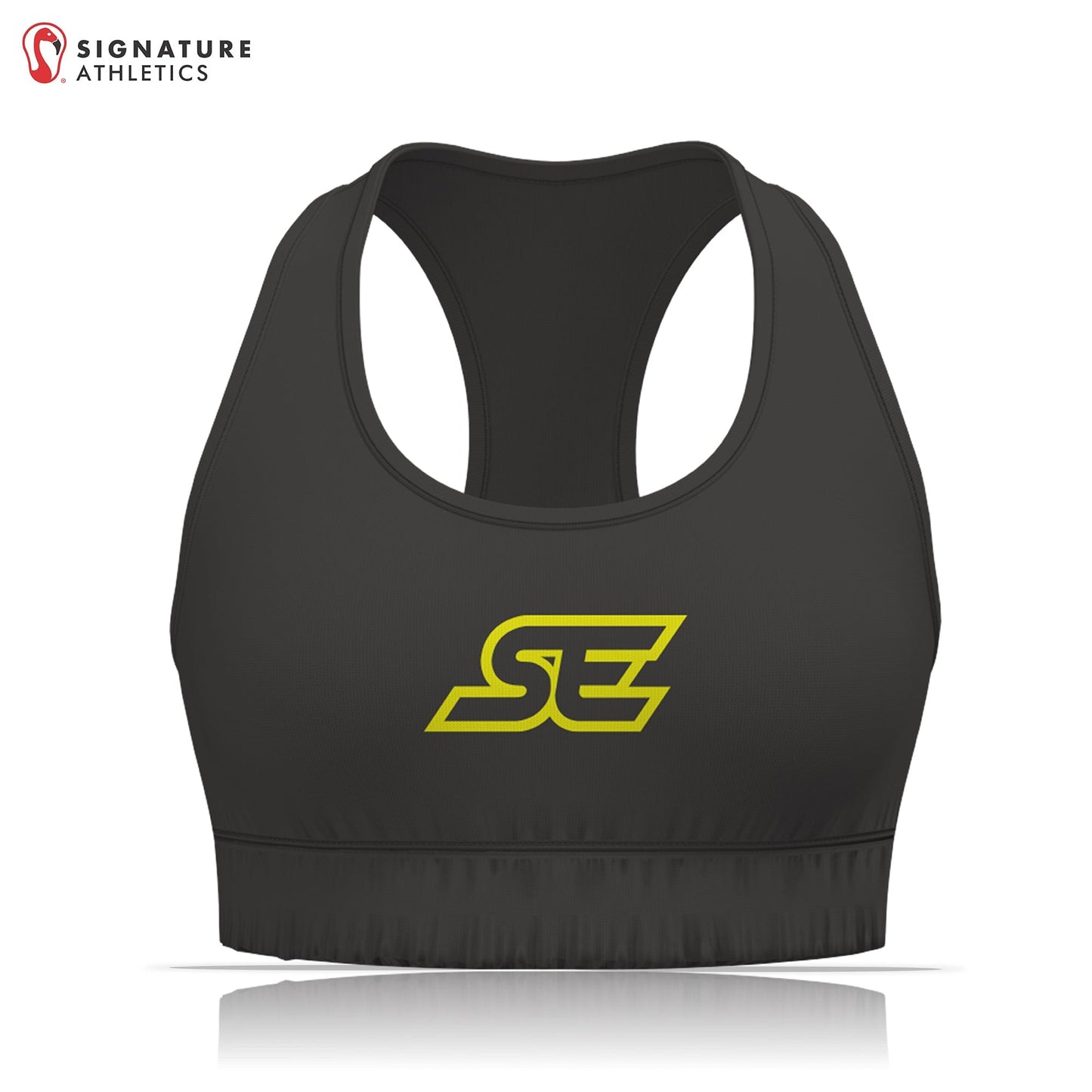 Southern Edge Varsity Women's Pro Sports Bra: Charokee Varsity Signature Lacrosse