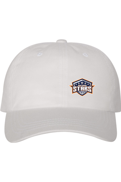 Southern Stars (CLA) Embroidered Dad Hat Signature Lacrosse
