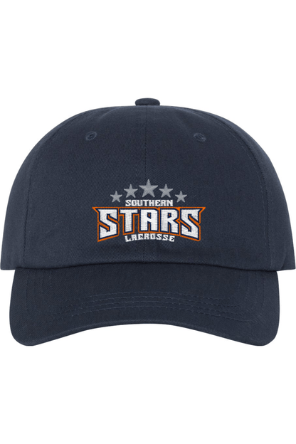 Southern Stars Lacrosse Embroidered Dad Hat Signature Lacrosse