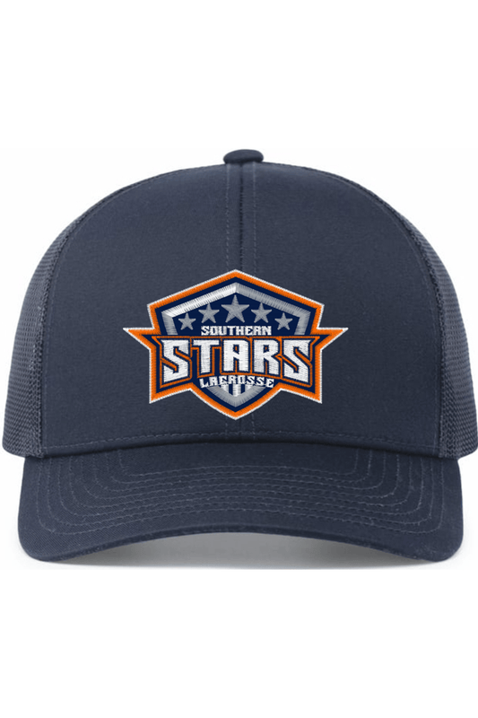 Southern Stars Lacrosse Embroidered Trucker Hat Signature Lacrosse