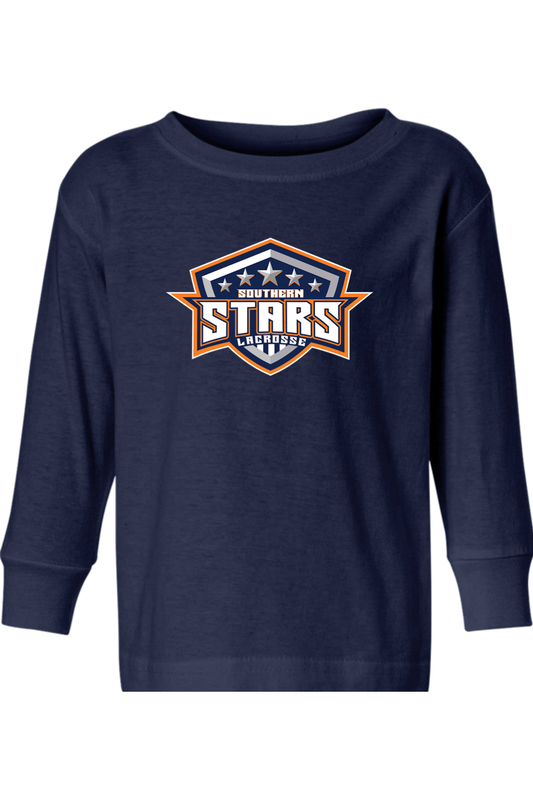 Southern Stars Lacrosse Toddler Long Sleeve T-Shirt Signature Lacrosse