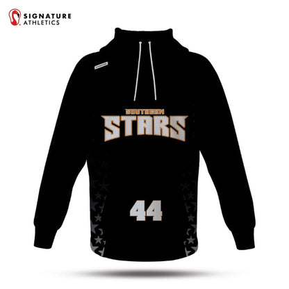 Southern Stars  Men's Pro Dye Sub Scuba Hoodie Custom Number Signature Lacrosse