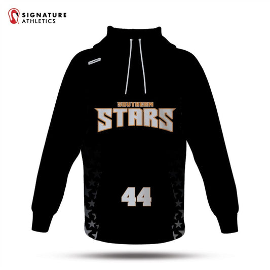 Southern Stars  Men's Pro Dye Sub Scuba Hoodie Custom Number Signature Lacrosse