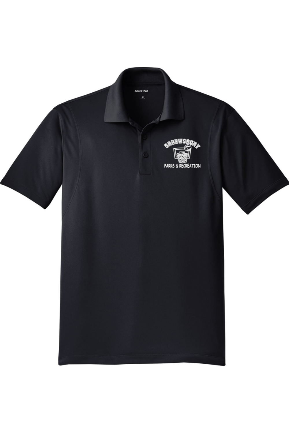 SP&R Basketball Adult Embroidered Athletic Polo Signature Lacrosse
