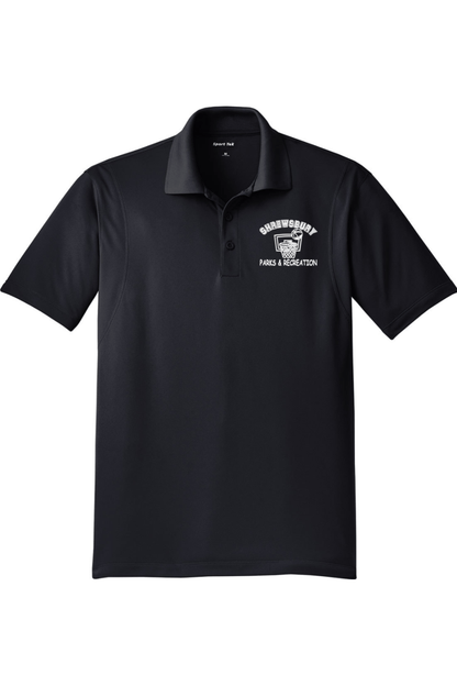 SP&R Basketball Adult Embroidered Athletic Polo Signature Lacrosse