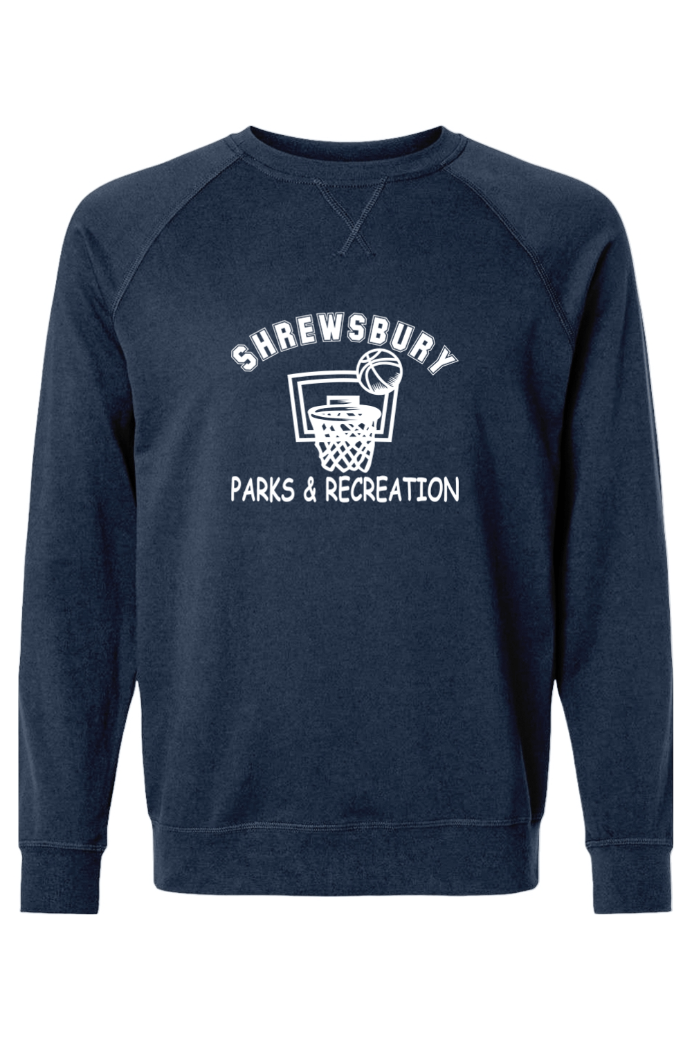 SP&R Basketball Adult Heavyweight Raglan Long Sleeve Signature Lacrosse