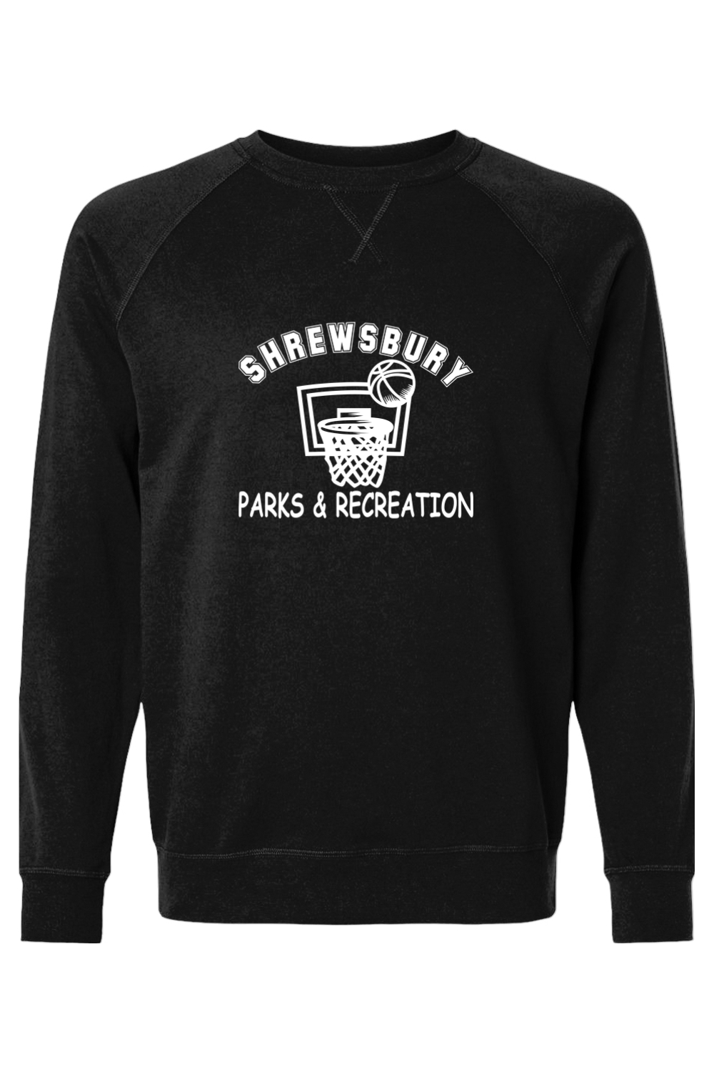 SP&R Basketball Adult Heavyweight Raglan Long Sleeve Signature Lacrosse