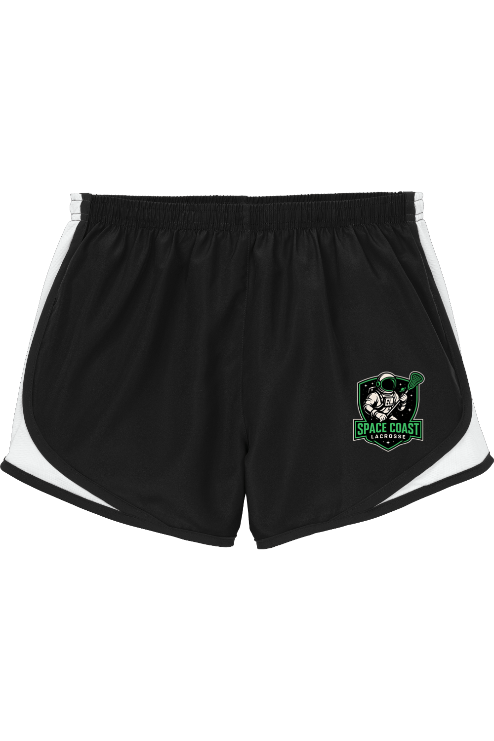 Space Coast Lacrosse Adult Athletic Women's Shorts Signature Lacrosse