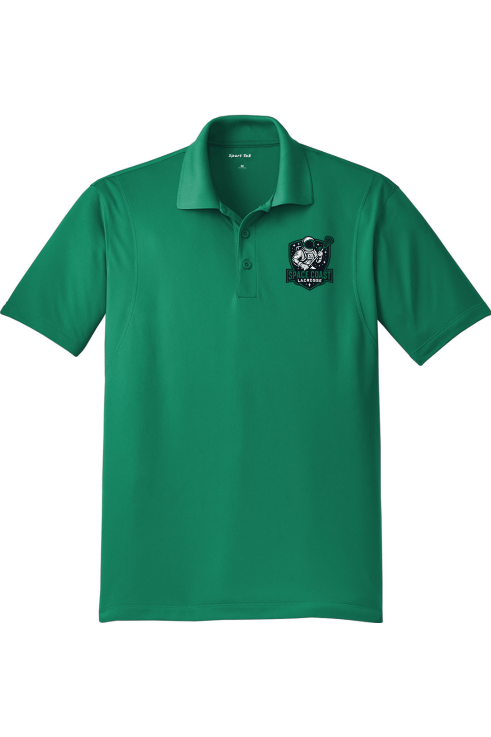 Space Coast Lacrosse Adult Embroidered Athletic Polo Signature Lacrosse