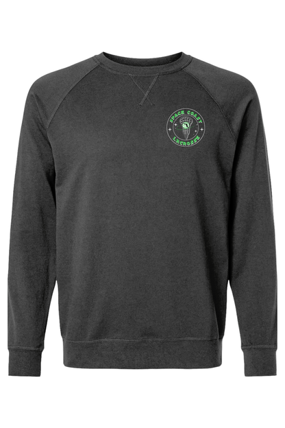 Space Coast Lacrosse Adult Heavyweight Raglan Long Sleeve Signature Lacrosse