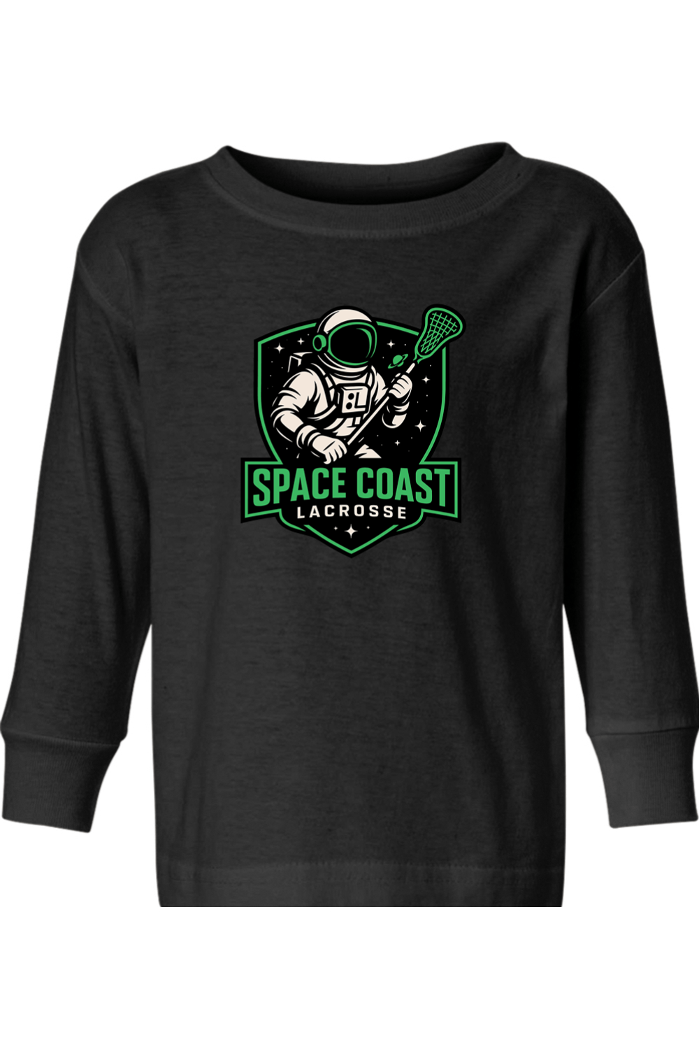Space Coast Lacrosse Toddler Long Sleeve T-Shirt Signature Lacrosse