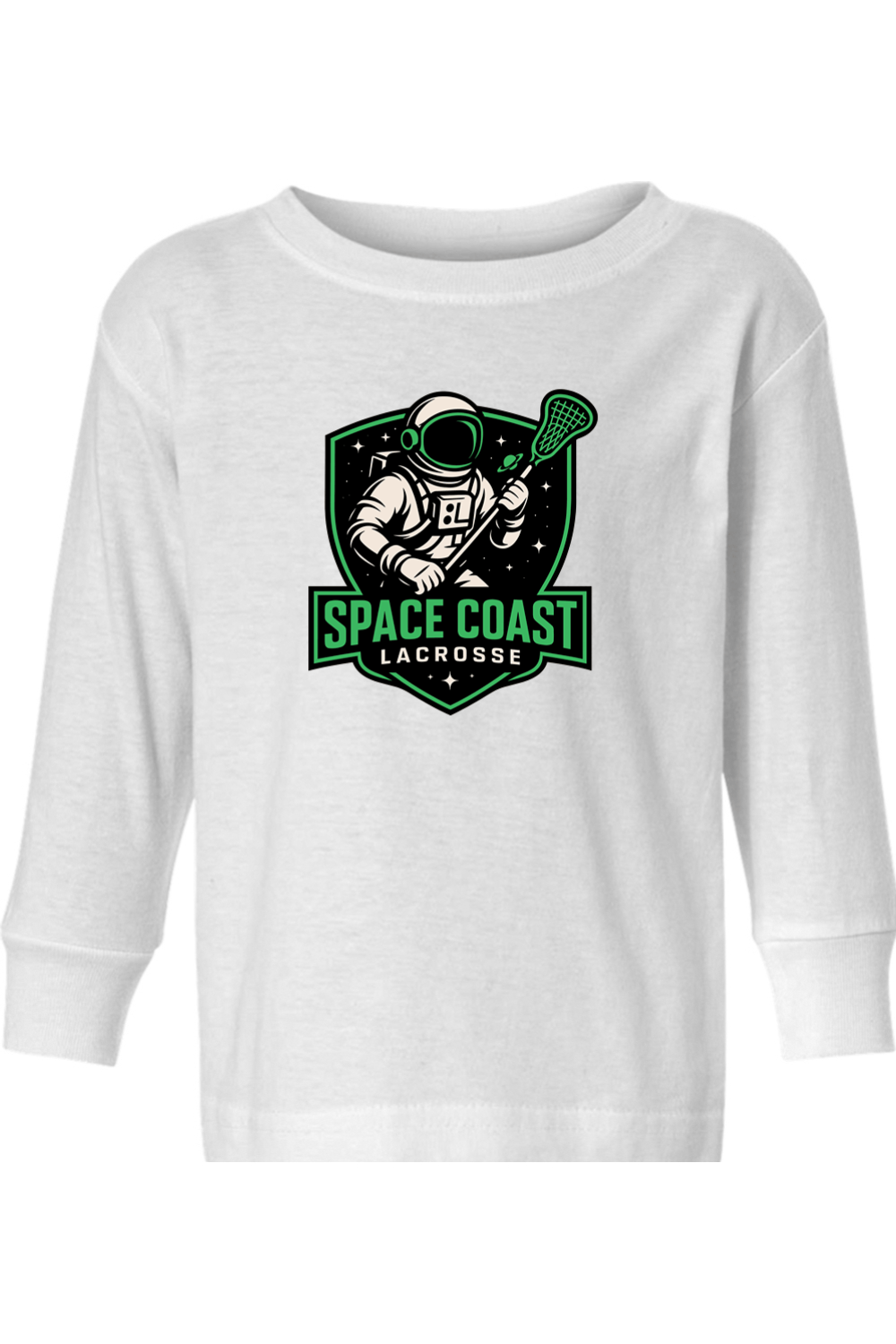 Space Coast Lacrosse Toddler Long Sleeve T-Shirt Signature Lacrosse