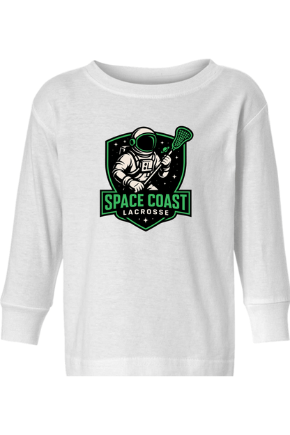 Space Coast Lacrosse Toddler Long Sleeve T-Shirt Signature Lacrosse