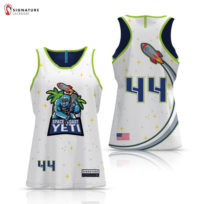 Space Coast Yeti Lacrosse Women's Player Reversible Game Pinnie Signature Lacrosse