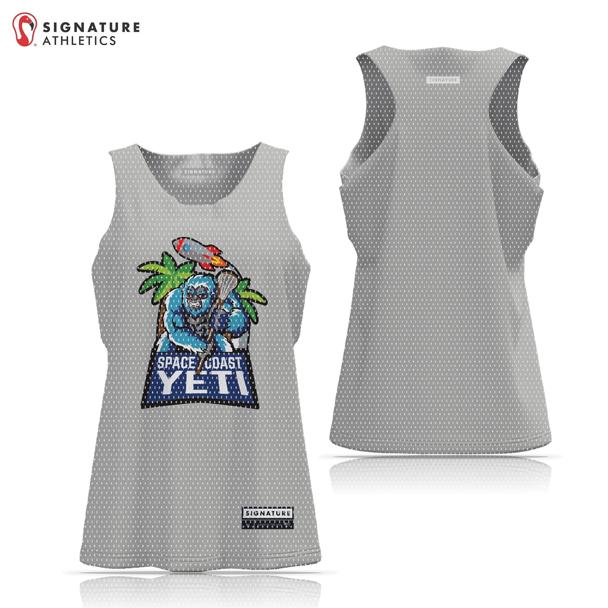 Space Coast Yeti Women's Basic Reversible Pinnie Signature Lacrosse