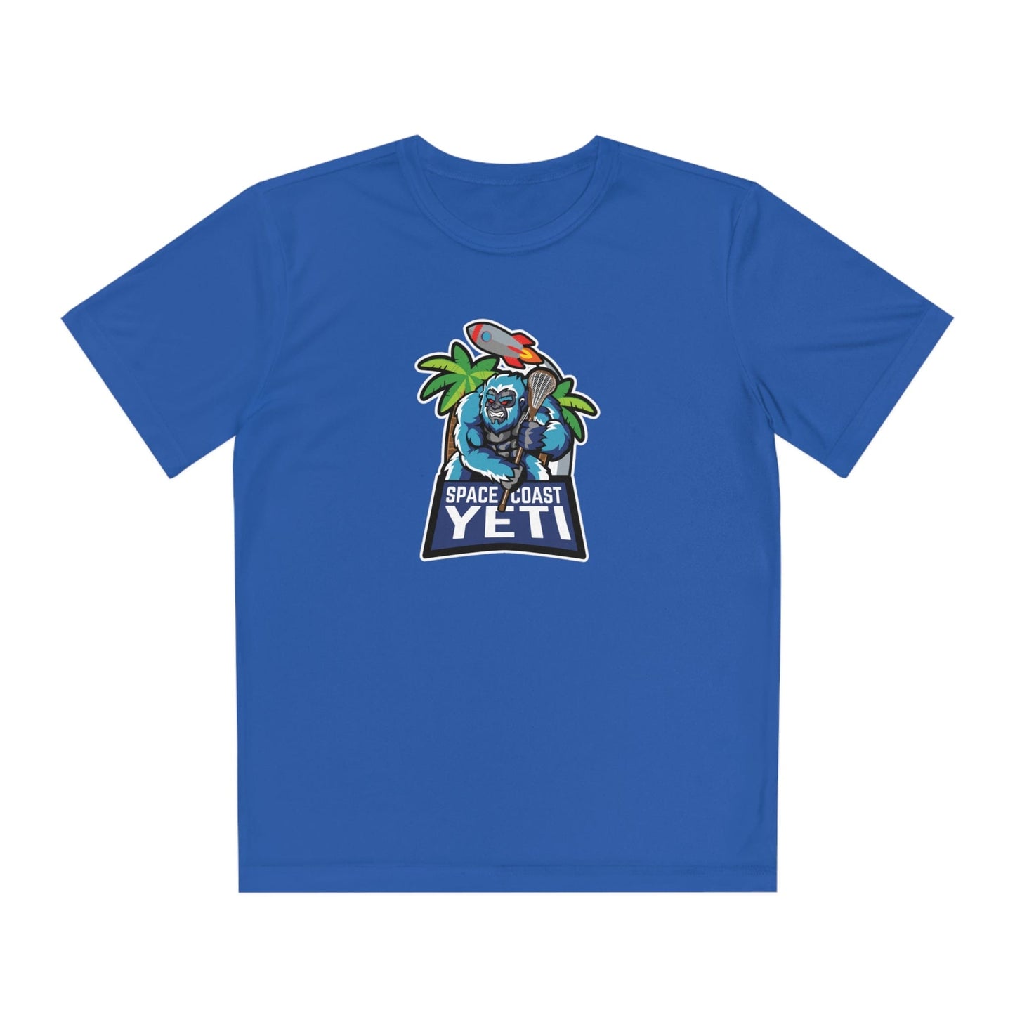 Space Coast YL Youth Athletic T-Shirt Signature Lacrosse