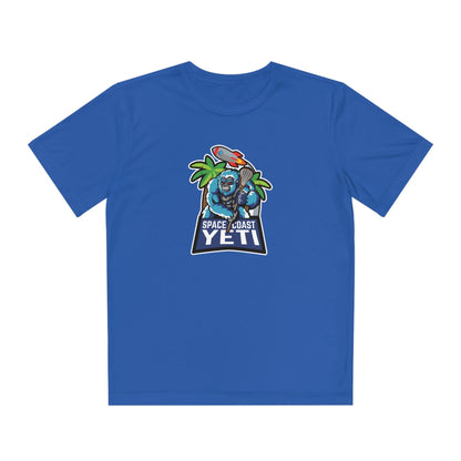 Space Coast YL Youth Athletic T-Shirt Signature Lacrosse
