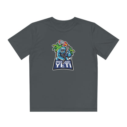 Space Coast YL Youth Athletic T-Shirt Signature Lacrosse