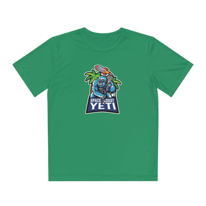 Space Coast YL Youth Athletic T-Shirt Signature Lacrosse