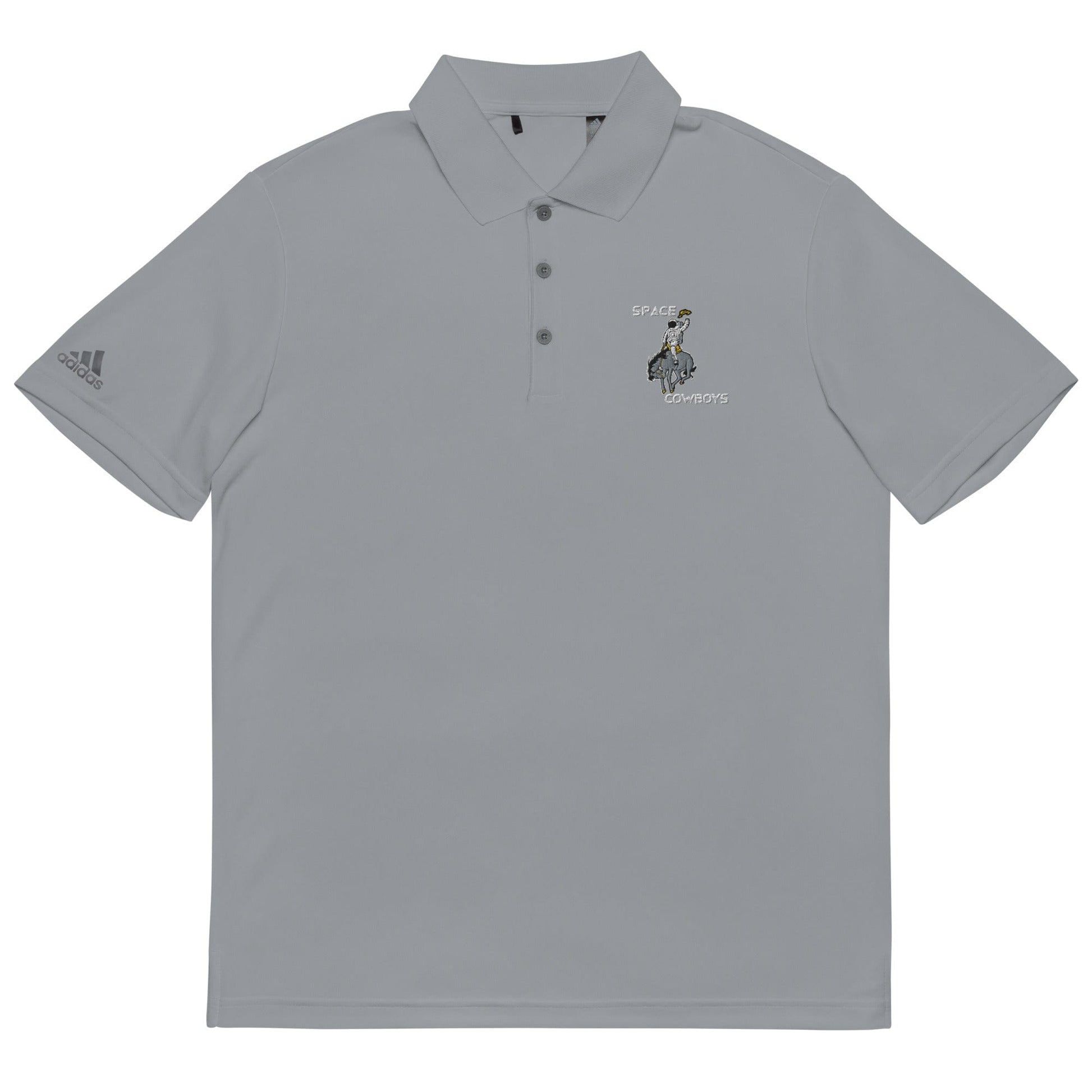 Space Cowboys Lacrosse Adult Adidas Performance Polo Signature Lacrosse