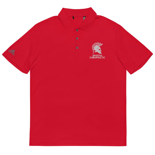 Spartan Chiropractic Adult Adidas Performance Polo Signature Lacrosse