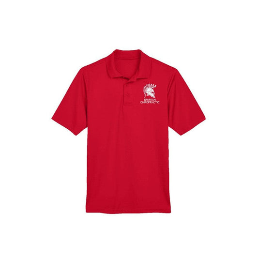 Spartan Chiropractic Adult Performance Polo Signature Lacrosse