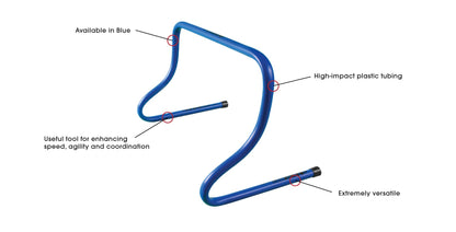 Speed Hurdle - 12" (Blue) Signature Lacrosse