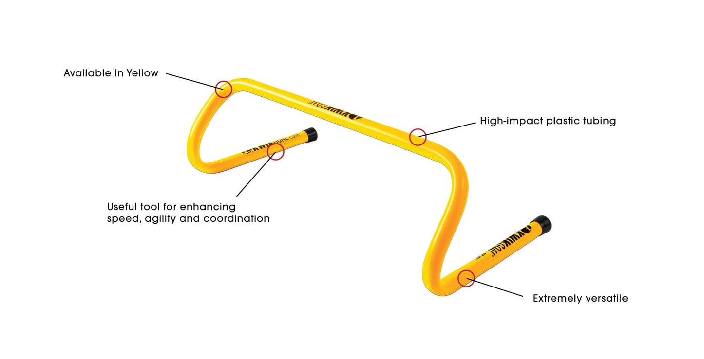 Speed Hurdle - 6" (Yellow) Signature Lacrosse