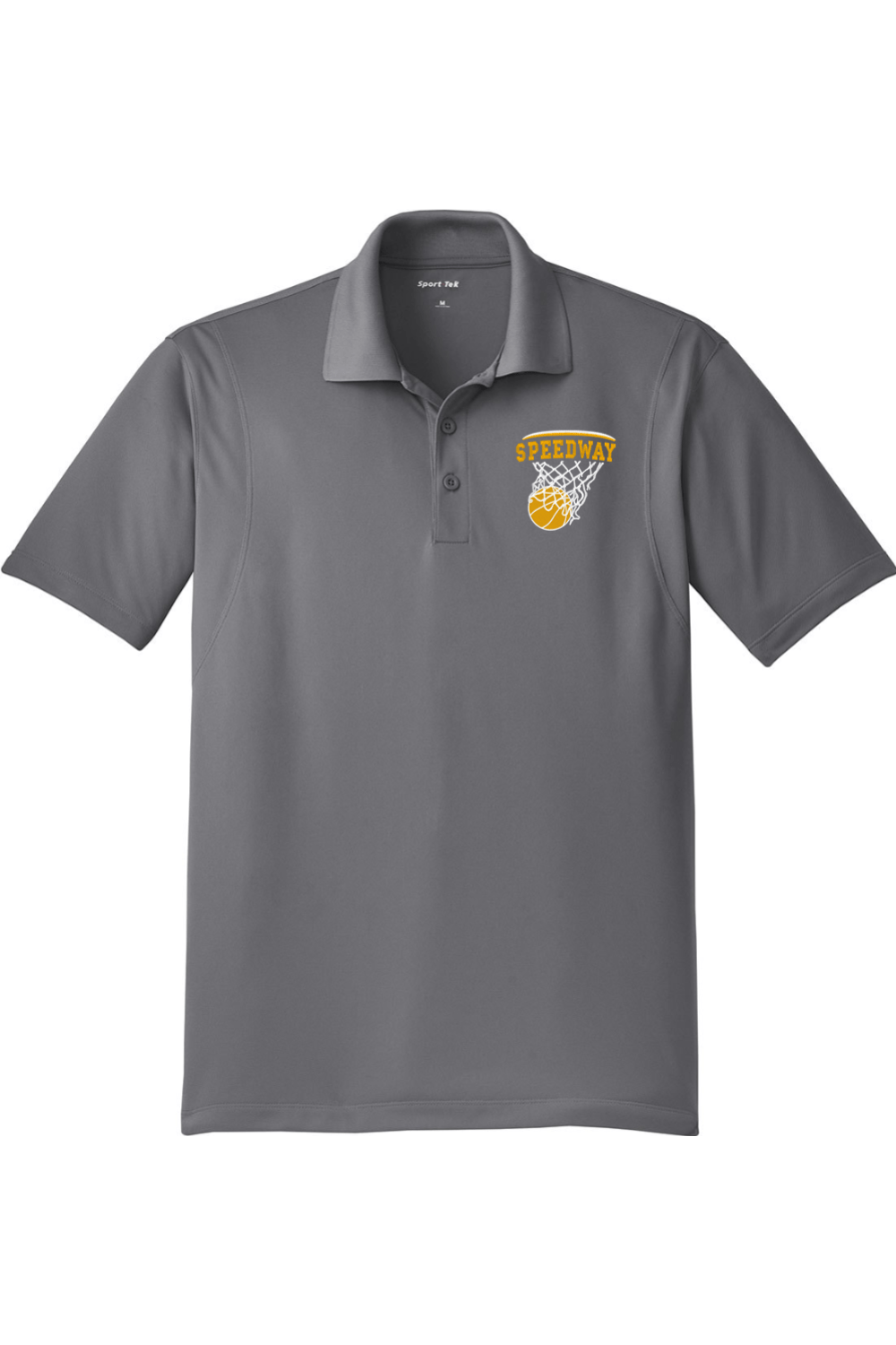 Speedway Basketball Adult Embroidered Athletic Polo Signature Lacrosse