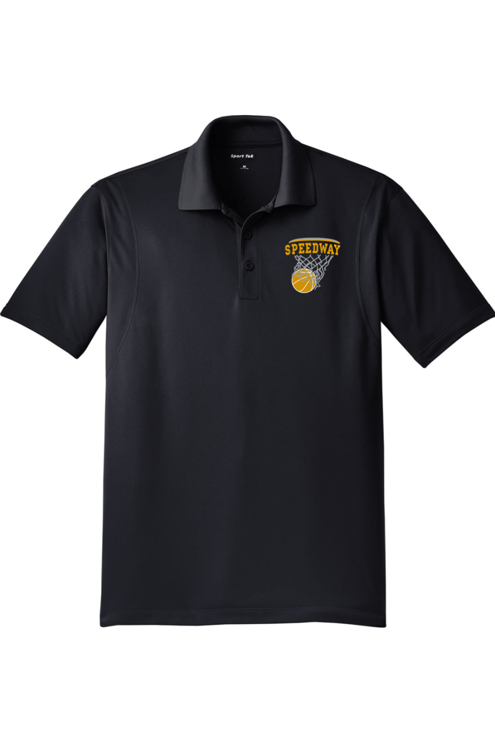 Speedway Basketball Adult Embroidered Athletic Polo Signature Lacrosse