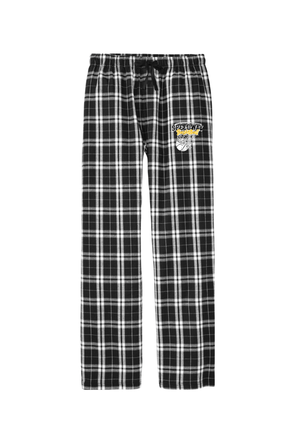 Speedway Basketball Adult Men's Flannel Plaid Pants Signature Lacrosse