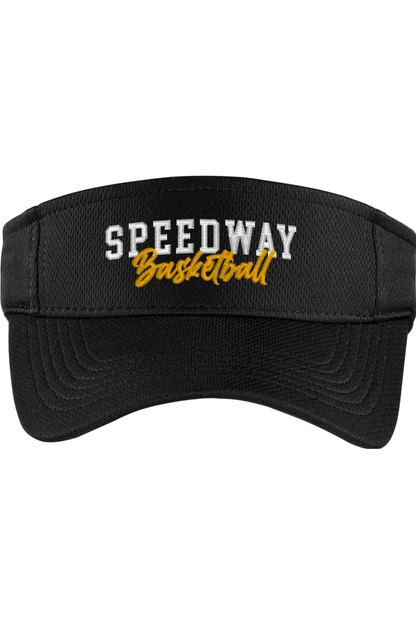 Speedway Basketball Embroidered Visor Signature Lacrosse