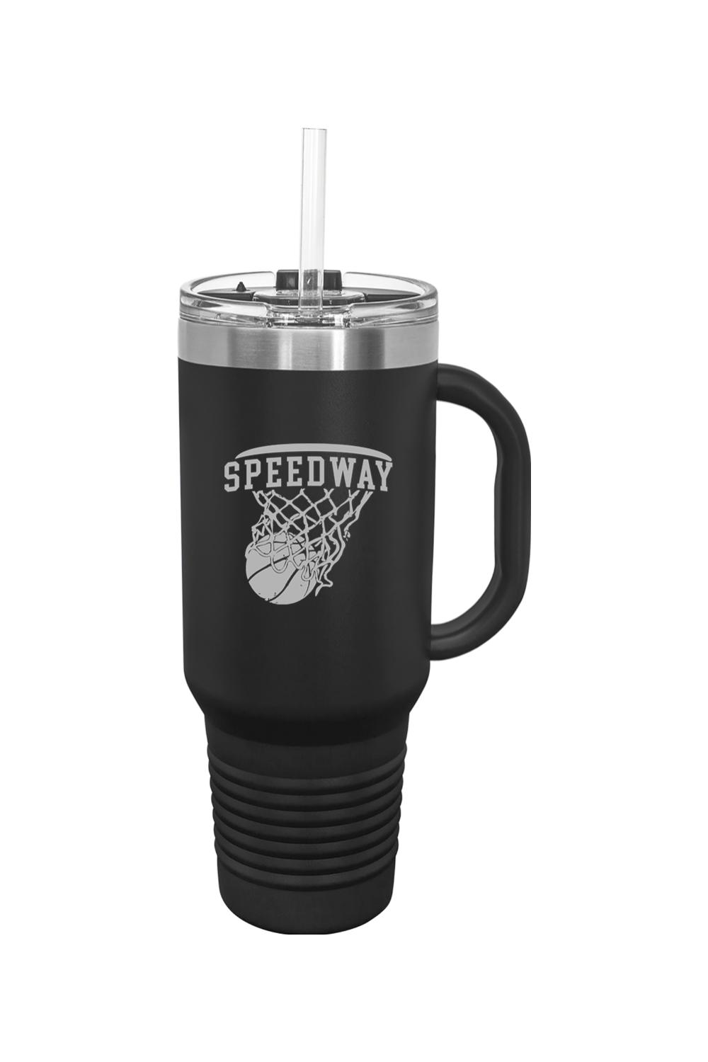 Speedway Basketball Insulated Travel Mug Signature Lacrosse