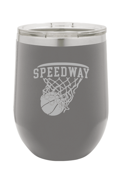 Speedway Basketball Insulated Wine Tumbler Signature Lacrosse