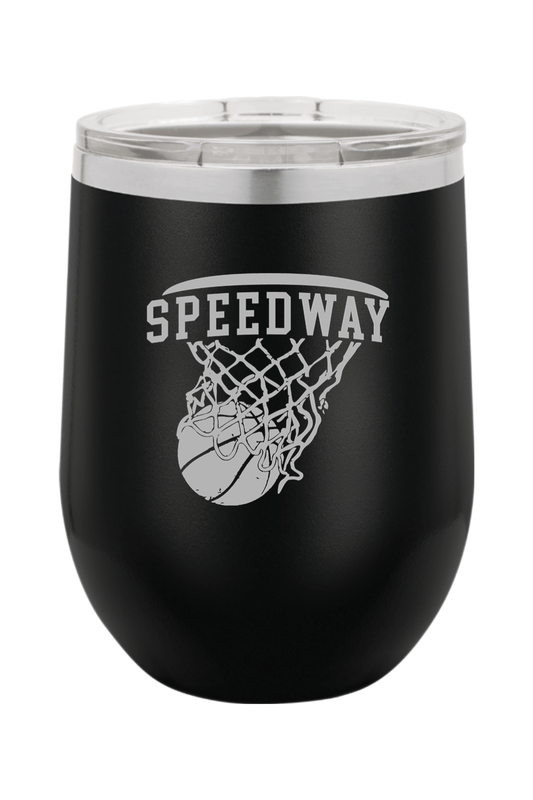 Speedway Basketball Insulated Wine Tumbler Signature Lacrosse
