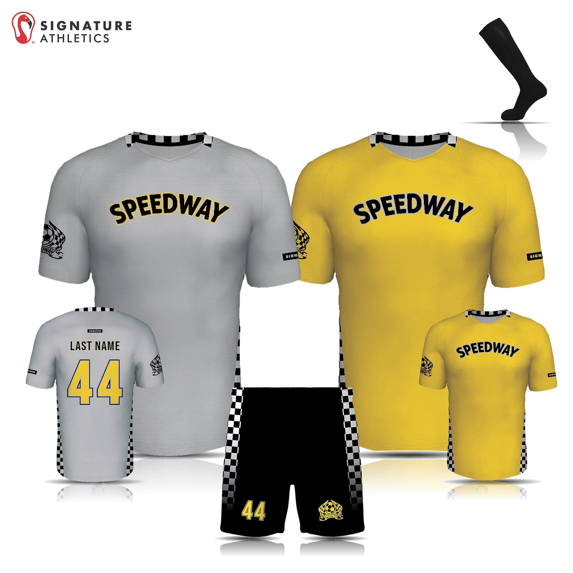 Speedway SELECT/TRAVEL 4 Piece Player Package: 19U Birth Year 2009 Signature Lacrosse