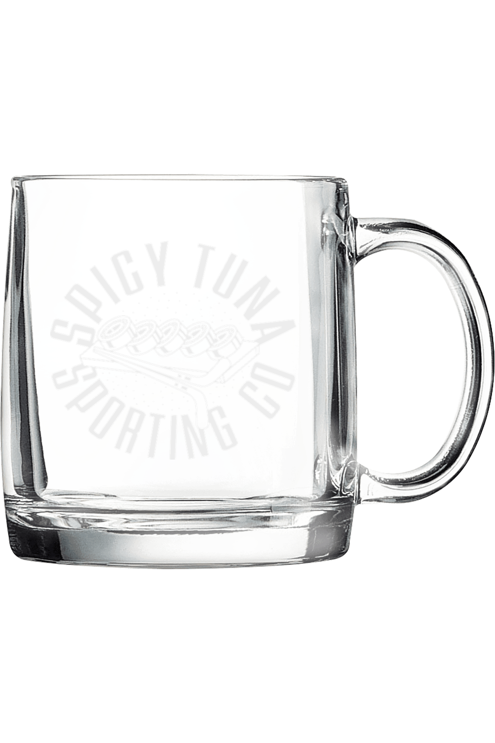 Spicy Tuna 12 1/4 oz. Glass Coffee Mug Signature Lacrosse