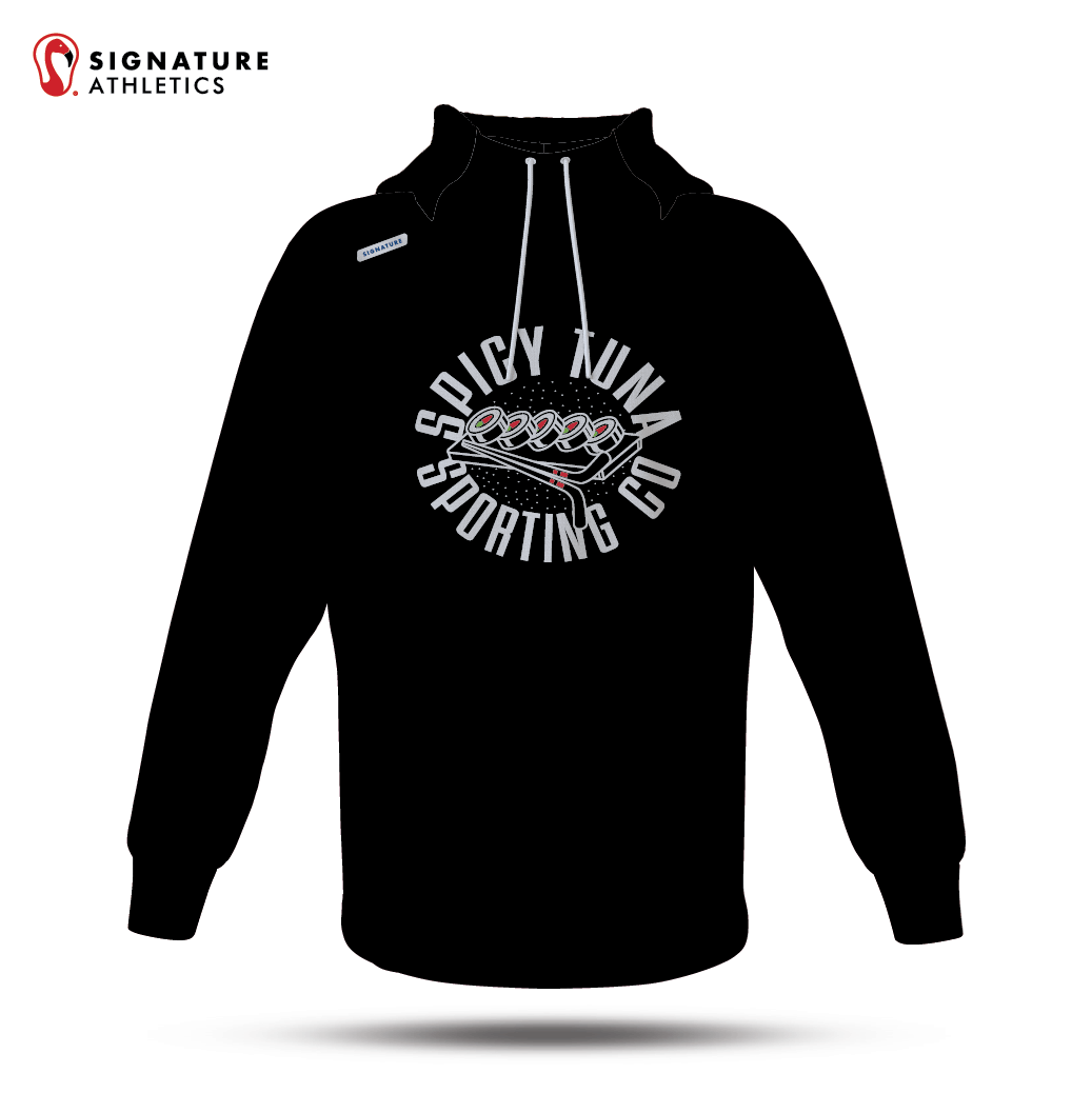 Spicy Tuna Sports Club Men's Pro Dye Sub Scuba Hoodie Signature Lacrosse